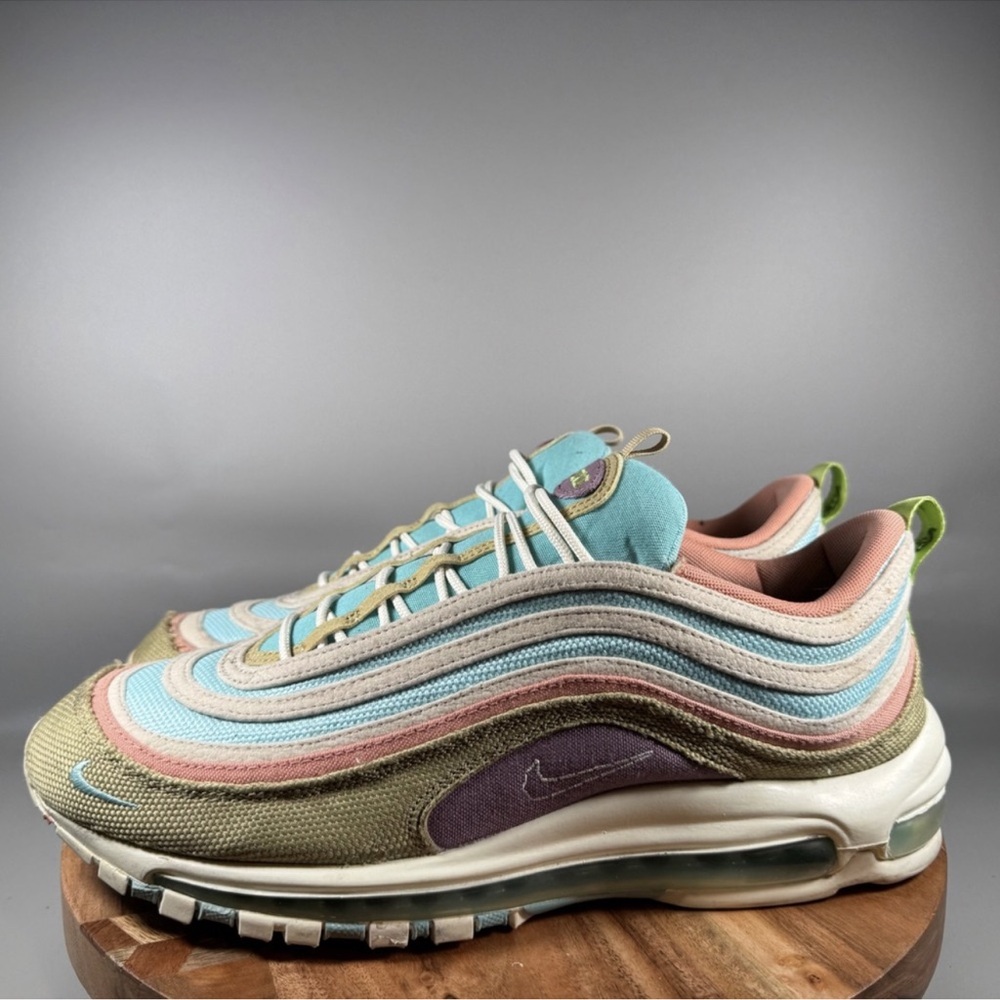 Nike Air Max 97 SE Wheat Grass - Picture 3 of 9